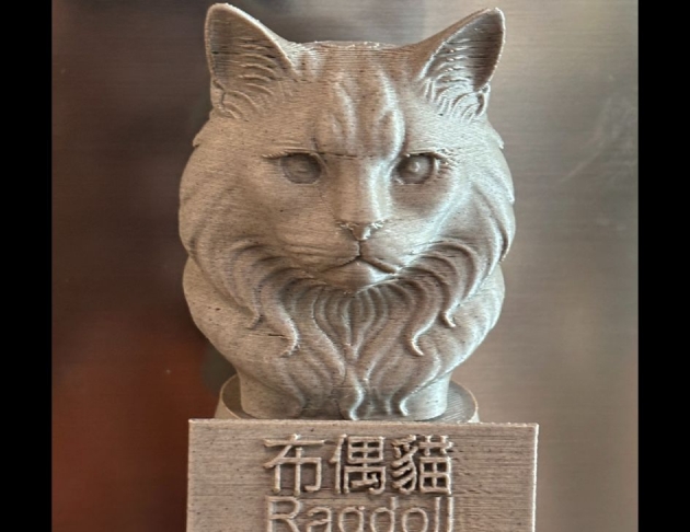 高質感布偶貓胸像磁鐵