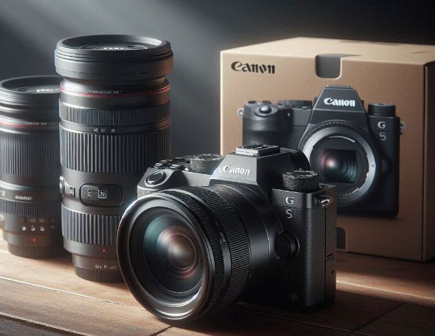 Canon  一機兩鏡組